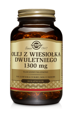 Solgar Olej z Wiesiołka Dwuletniego 30 kapsułek