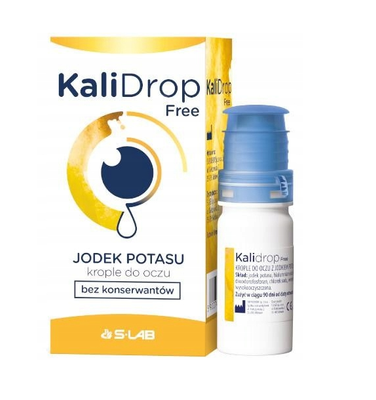 KaliDrop Free krople do oczu jodek potasu 10ml