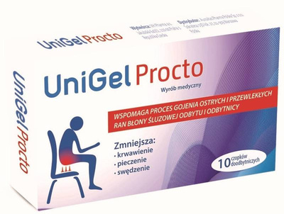 UniGel Procto 10szt Hemoroidy