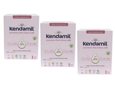 Kendamil Premium Box 1 mleko dla niemowląt od urodzenia ZESTAW 3 x 600 g