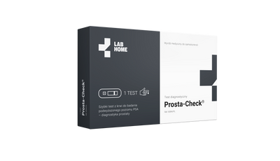 Zestaw zdrowa prostata: Lab Home test diagnostyczny + suplement Prostimen 2 sztuki