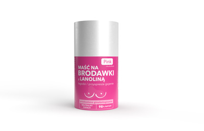 PINK MAMA Maść na brodawki z lanoliną PRZYSPIESZA GOJENIE 50 ml
