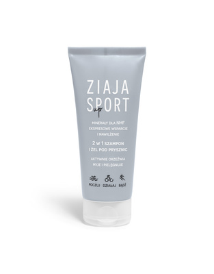 Ziaja Sport 2 w 1 szampon i żel pod prysznic 200 ml
