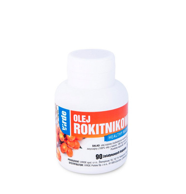 VIRDE olej rokitnikowy ODPORNOŚĆ 90 kapsułek