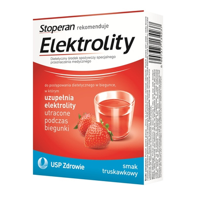 Stoperan Elektrolity o smaku truskawkowym 7sasz