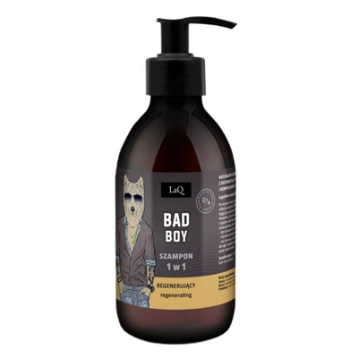 LaQ Bad Boy szampon regenerujący 1w1 300 ml