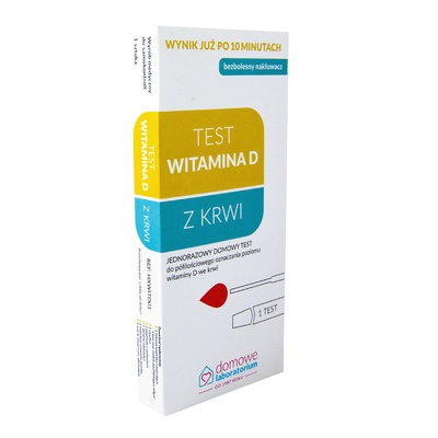 Hydrex test domowy witamina D niedobór z krwi 1 sztuka