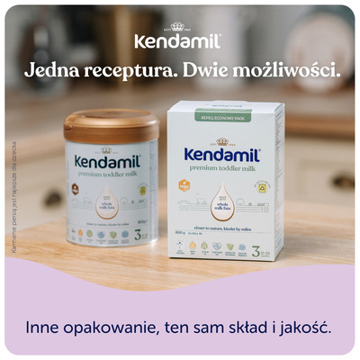 Kendamil Premium Box 3 od 1 roku życia ZESTAW 3 x 600 g