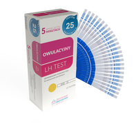 HYDREX test owulacyjny LH opakowanie ZESTAW 2 x 25 sztuk