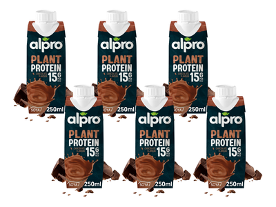 ALPRO Napój sojowy proteinowy czekoladowy ZESTAW 6 x 250 ml