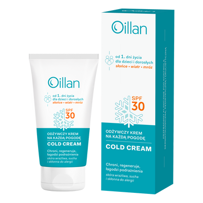 Oillan Cold Cream krem do twarzy SPF 30 50 ml