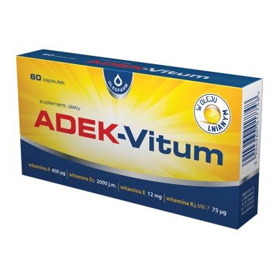 ADEK-Vitum kompleks witamin ODPORNOŚĆ 60 kapsułek