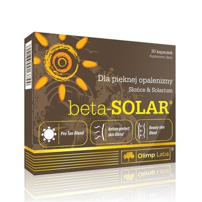 Olimp Beta Solar PIĘKNA OPALENIZNA 30 kapsułek