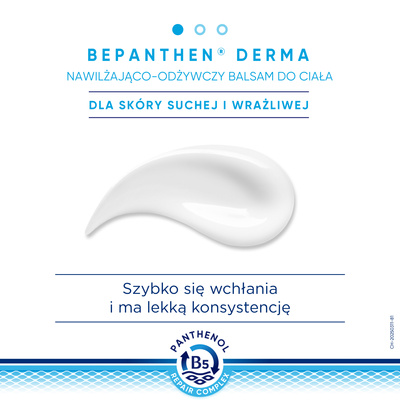 Bepanthen Derma balsam do ciała NAWILŻA I ODŻYWIA 400 ml