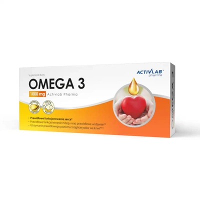 Omega 3 1000 mg Activlab Pharma 60kaps.