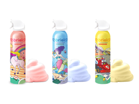 Pianostworek kolorowe pianki kąpieli dla dzieci ZESTAW 3 x 200 ml