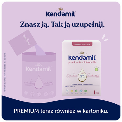 Kendamil Premium Box 1 mleko dla niemowląt od urodzenia 600 g
