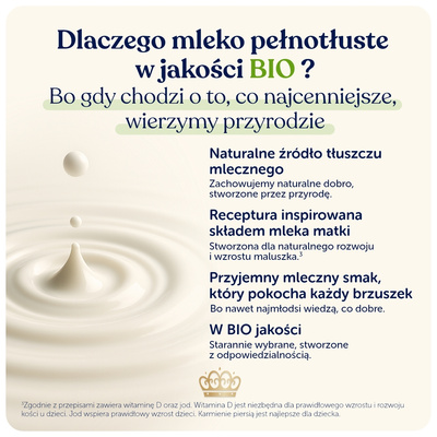 Kendamil Nature 2 HMO+ mleko organiczne bez oleju rybiego 800 g