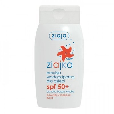 Ziaja Ziajka emulsja wodoodporna dla dzieci SPF 50 125 ml