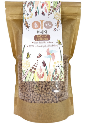 OTOLANDIA kulki płatki śniadaniowe zdrowe naturalne kakaowe 150 g
