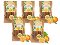 Pomarańczowe rollsy z witaminą C i cynkiem ZESTAW 5 x 50 g