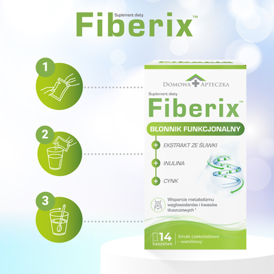 Fiberix ODCHUDZANIE OCZYSZCZANIE TRAWIENIE 14 saszetek