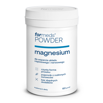 Formeds Powder magnesium dla wsparcia układu mięśniowego i nerwowego 60 porcji