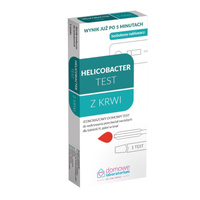 Zestaw 3 testów Helicobacter Pylori z krwi i kału – domowe badanie RÓŻNE FIRMY
