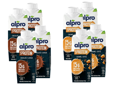 ALPRO Napój sojowy proteinowy ZESTAW mix 8x250ml