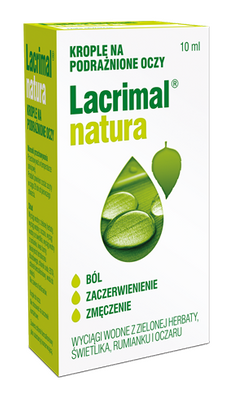 Lacrimal Natura Krople do oczu 10 ml