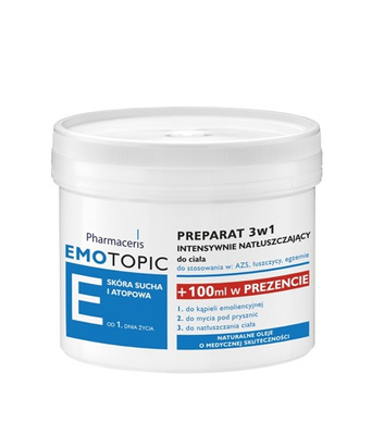 Pharmaceris Emotopic Preparat 3w1 intensywnie natłuszczający do ciała x500 ml