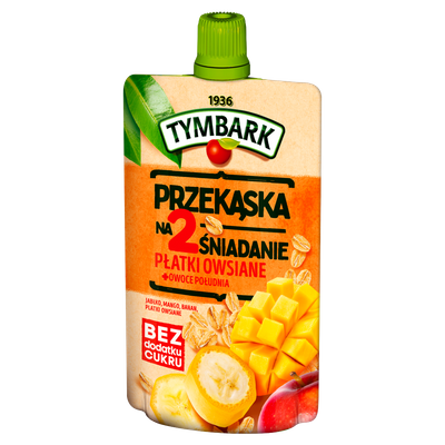 Tymbark Przekąska na 2 śniadanie płatki owsiane + owoce południa 100 g