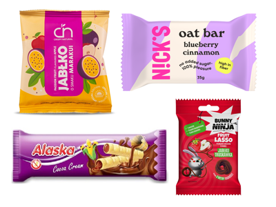 Zdrowe słodycze w zestawie - fit przekąski dla każdego łasucha ŚWIĄTECZNE PACZKI