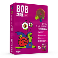 Bob Snail Rollsy owocowe mix RÓŻNE SMAKI zdrowe przekąski zestaw 4 x 100 g