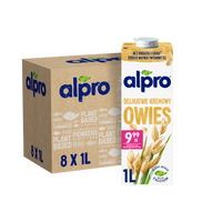 Alpro Napój owsiany oryginalny 8x1L