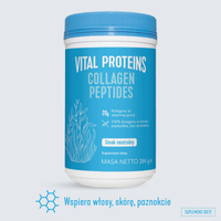 Vital Proteins Collagen Peptides dla młodzieńczego wyglądu, kolagen do picia o neutralnym smaku, 567g  + TORBA LUNCHOWA GRATIS