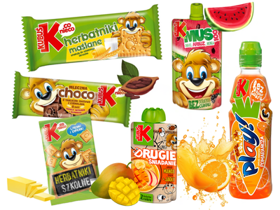 Kubuś zdrowe przekąski zestaw 6 smakowitych propozycji ŚWIĄTECZNE PACZKI