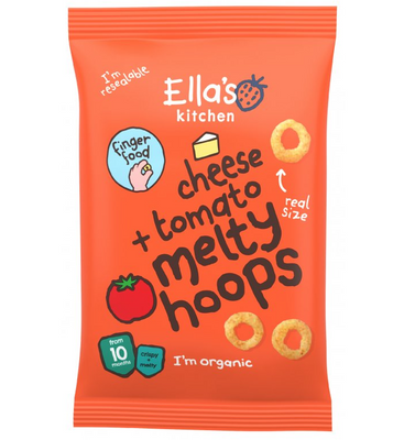 Ella's Kitchen BIO zestaw chrupek owocowe i warzywne RÓŻNE SMAKI 4 sztuki
