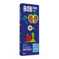 Bob Snail Rollsy owocowe Jabłko Borówka 30 g