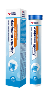Rodzina Zdrowia Aqualit musujący elektrolity nawodnienie 24 tabletki