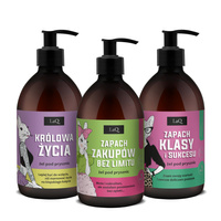 LaQ zestaw prezentowy ICH TROJE DAMSKI żele pod prysznic 3 x 500 ml