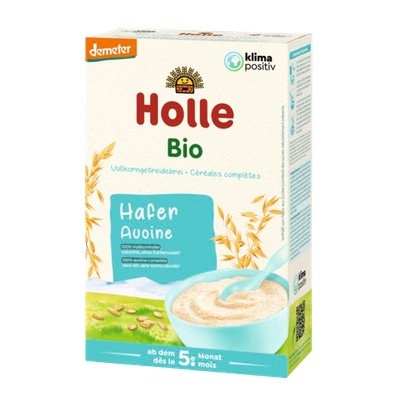 HOLLE Kaszka bezmleczna pełnoziarnista owsiana BIO 250 g