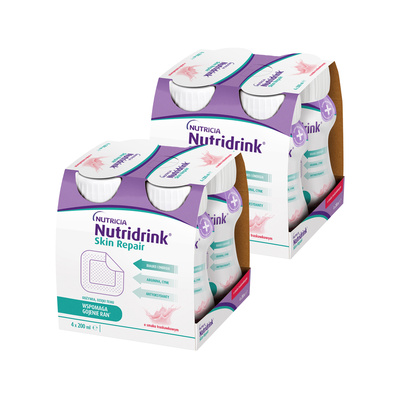 Nutridrink Skin Repair o smaku truskawkowym ZESTAW 8 x 200 ml