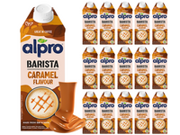 Alpro Barista Napój owsiano-sojowy o smaku karmelowym ZESTAW 16 x 750 ml