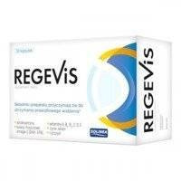 REGEVIS Suplement diety wspomagający wzrok 30kap
