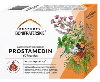 Produkty Bonifraterskie Prostamedin ZDROWA PROSTATA 60 kapsułek