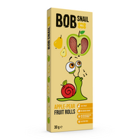 Bob Snail Rollsy owocowe Jabłko Gruszka 30 g