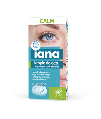 IANA Calm krople do oczu łagodzące podrażnienia 10 ml