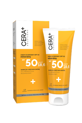 CERA PLUS Solutions krem ochronny SPF 50 mineralny 50ml