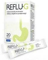 Reflu-G Środek medyczny leczenie refluksu żołądkowo-przełykowego 20sasz